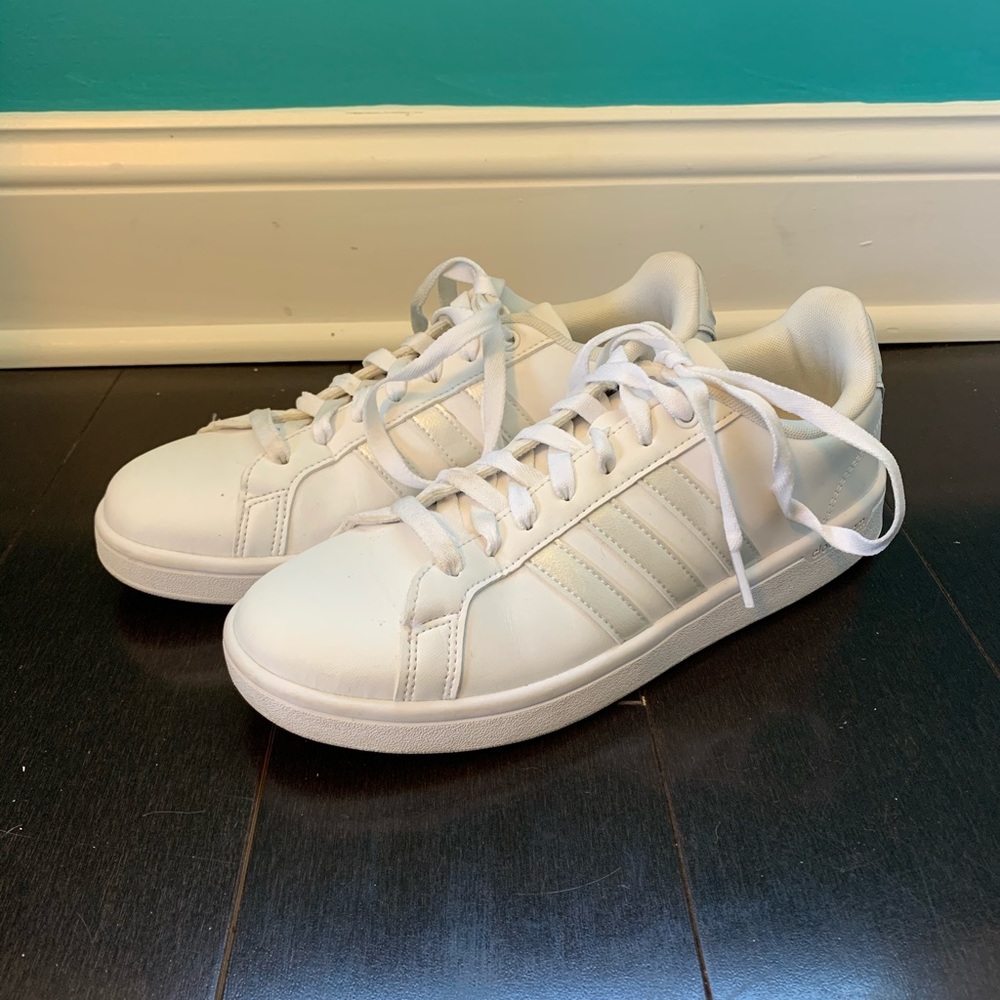 Adidas size 9, worn twice.